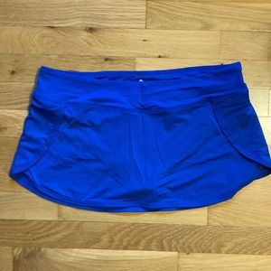 Athleta Swim Skirt, Blue, size Medium, NWOT